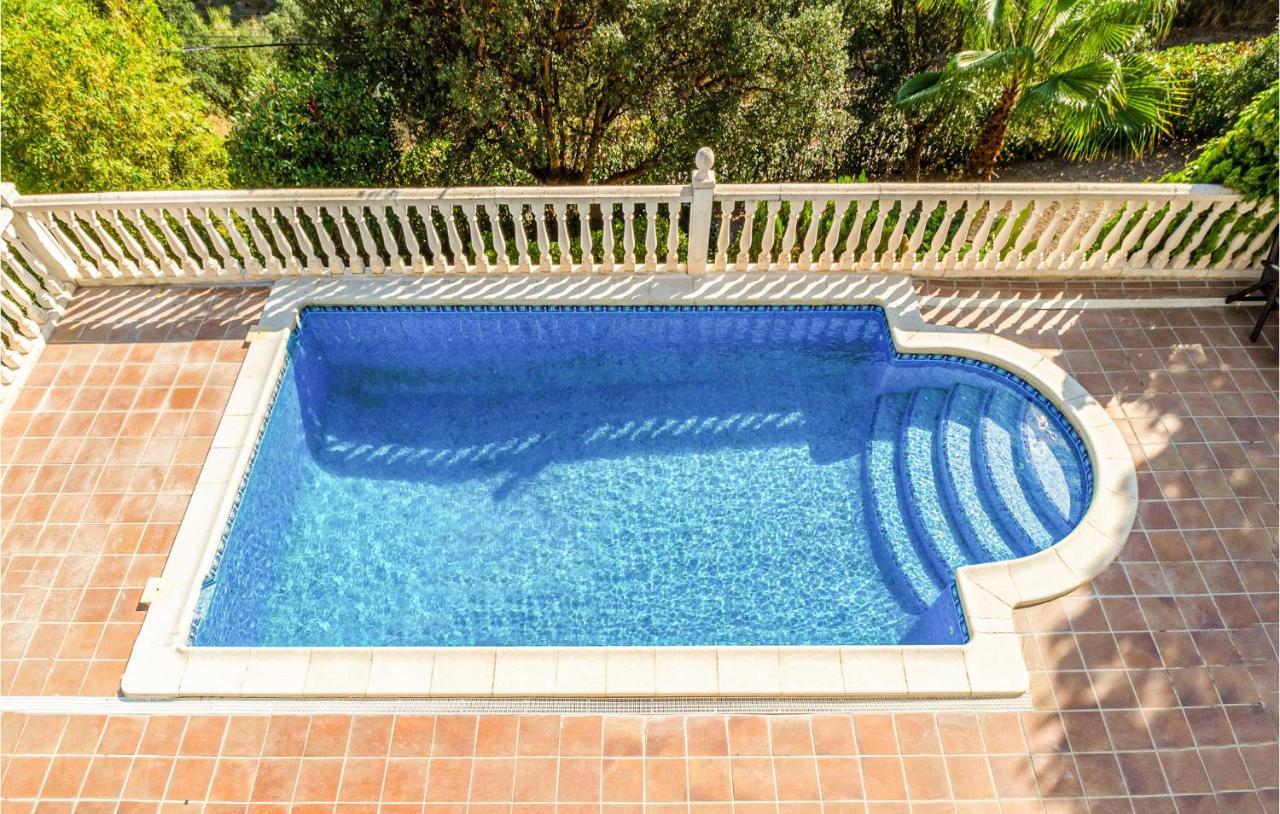 Stunning Home In Palafolls Bagian luar foto